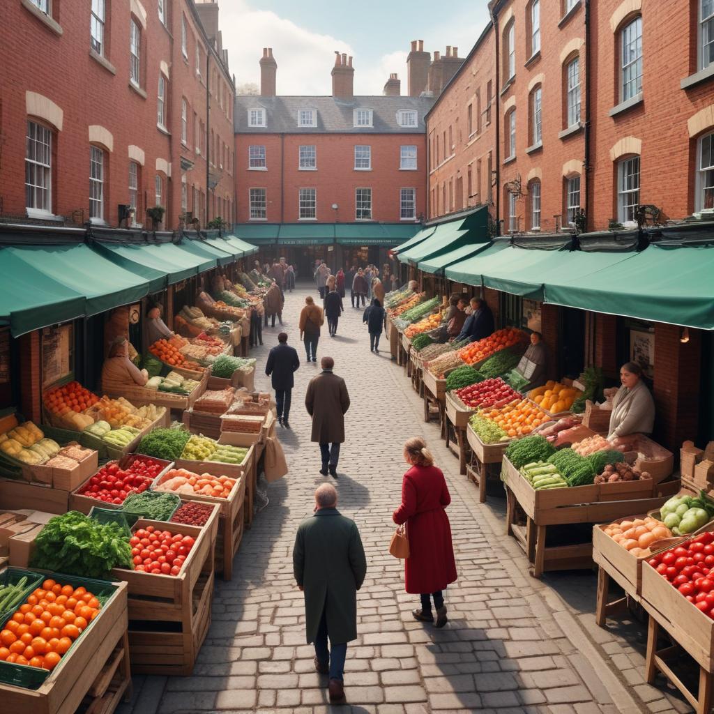Traditional food markets in London
