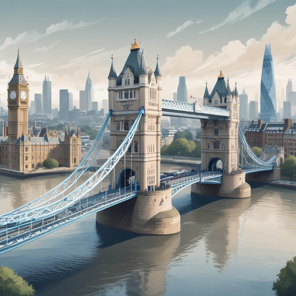 Iconic bridges of London explained