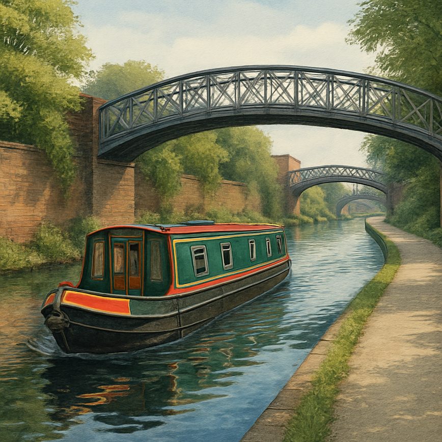 London canals and waterside walks