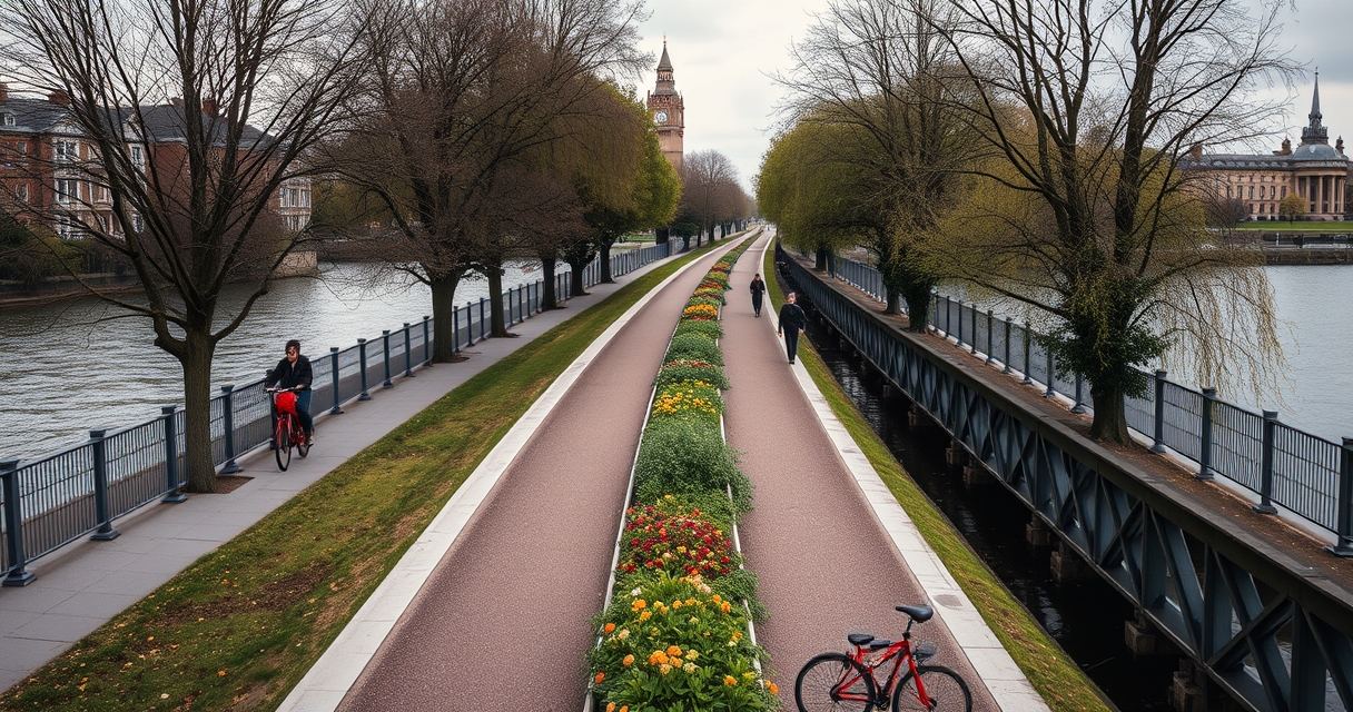 Green walking routes through London — The Jubilee Greenway