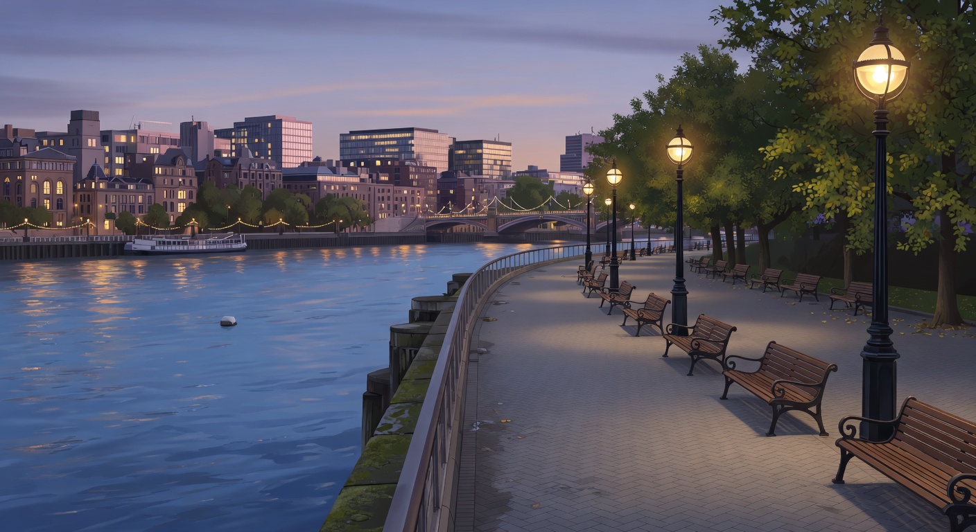 Riverside areas to explore in London