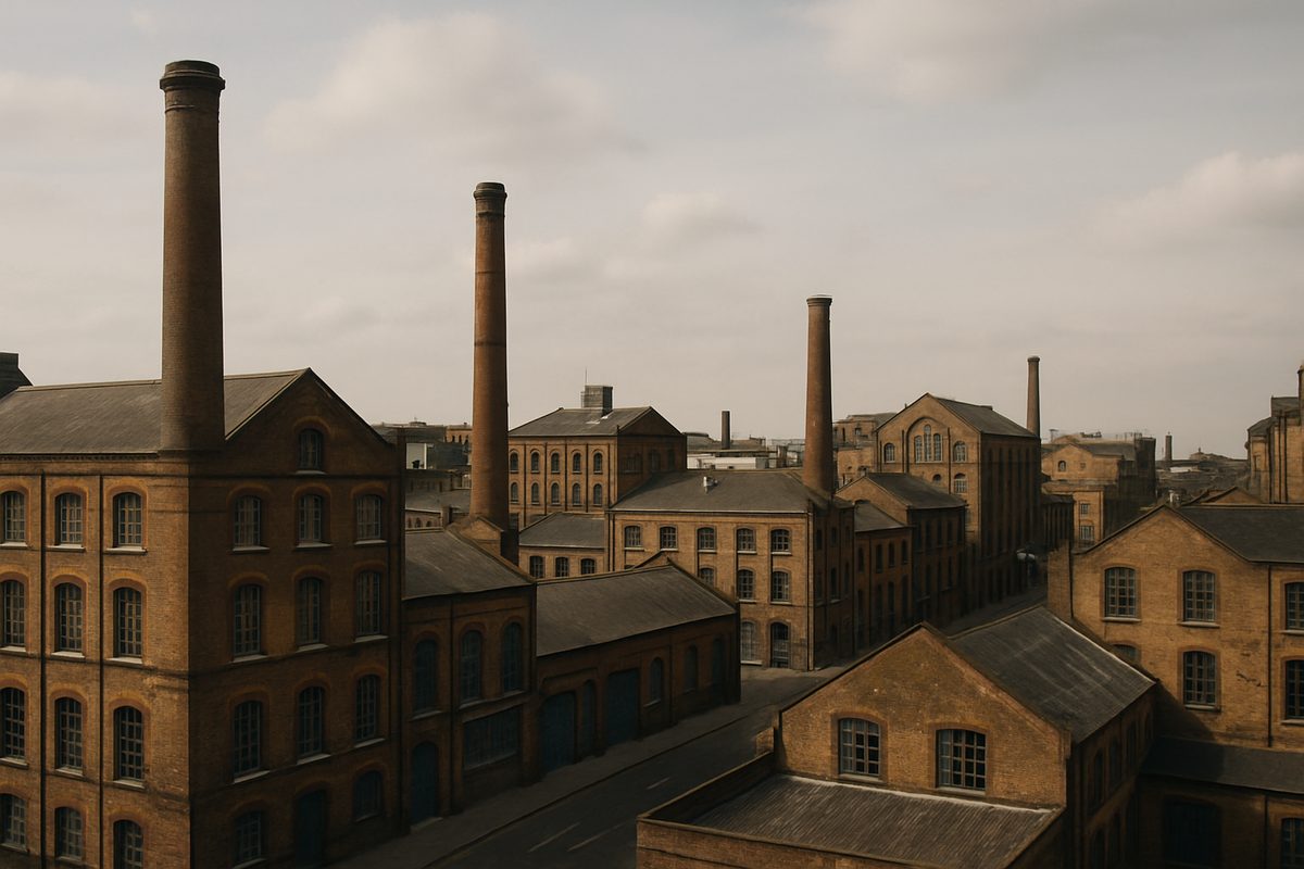 Old industrial areas transformed in London