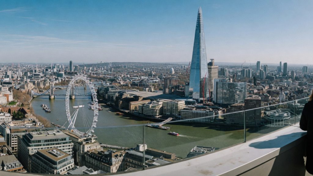 Observation points with city views in London