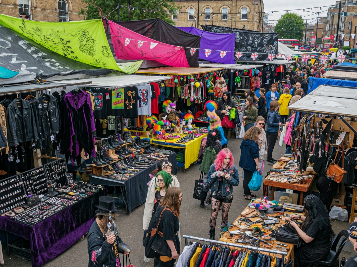 Street markets by neighbourhood in London — Street Markets in Camden