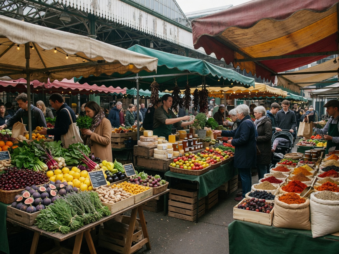 Street markets by neighbourhood in London — Street Markets in Borough