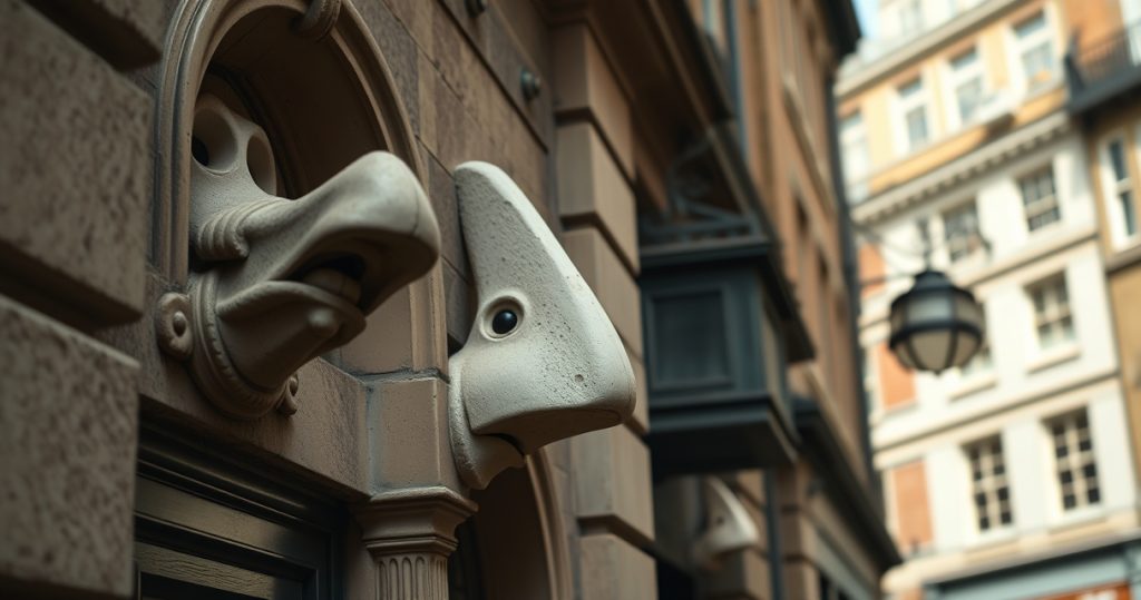 Hidden architectural details in London