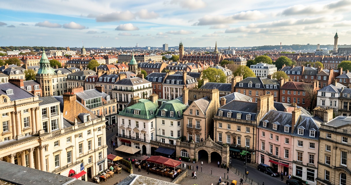 London neighbourhoods shaped by trade history