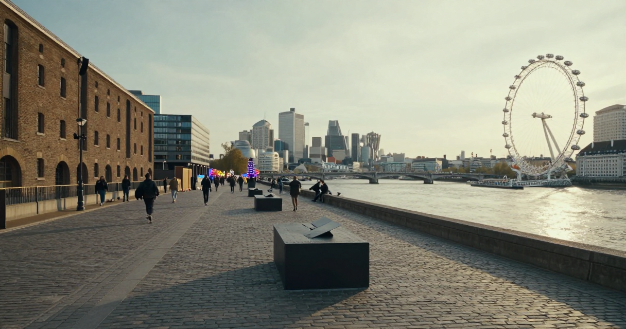 London streets with historical significance — Southbank: A Riverfront History