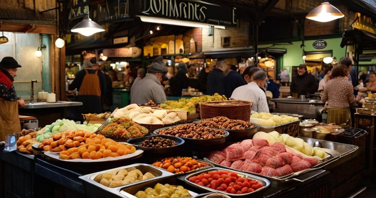 Self-paced cultural itineraries in London — Culinary Adventures and Food Markets