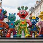Public art installations across London