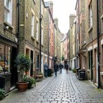 London alleyways with historic character