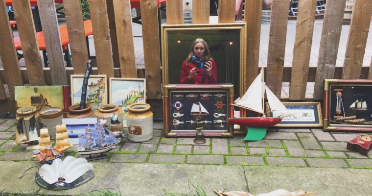 Flat Iron Square Market in Southwark / London Bridge