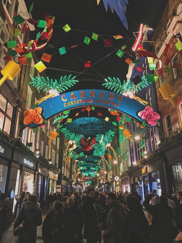 Carnaby Christmas carnival decorations