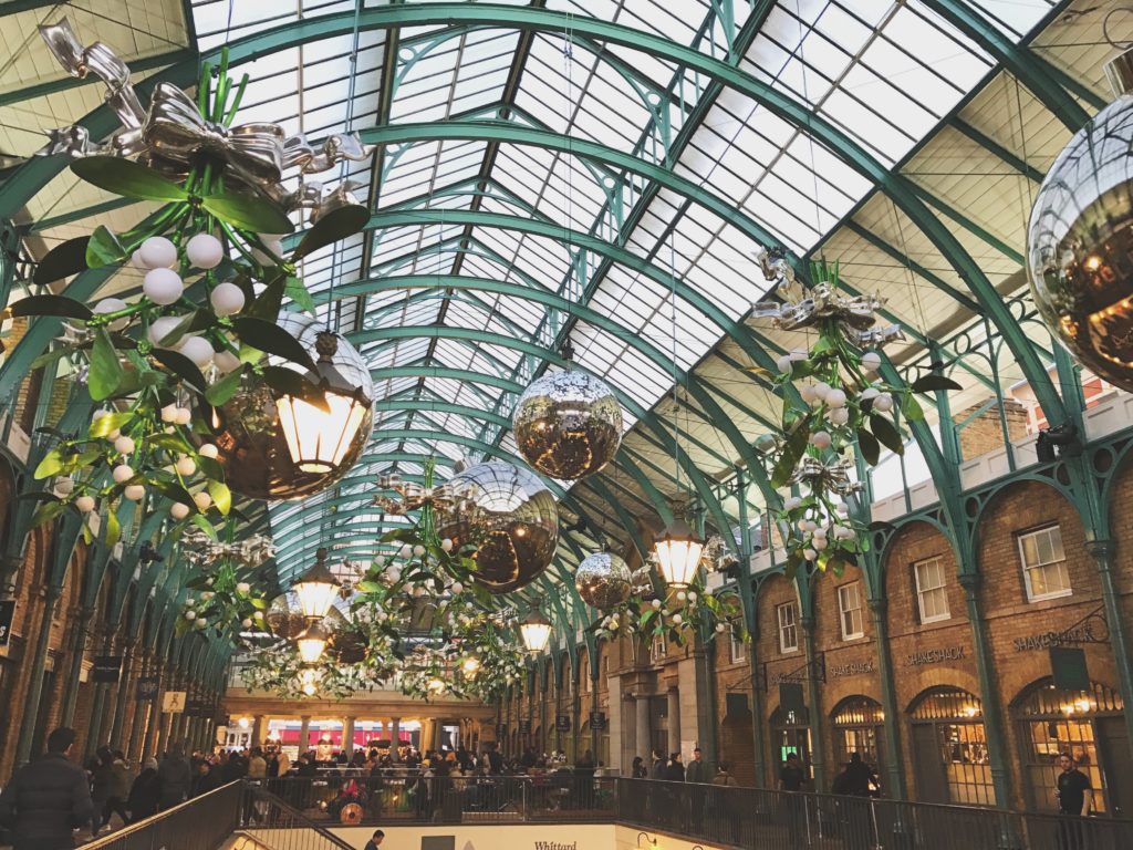 Mistletoe in Covent Garden