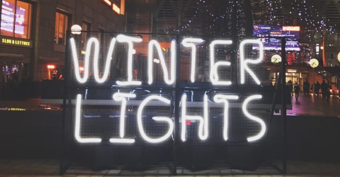 Winter Lights and Canary Wharf Ice Rink