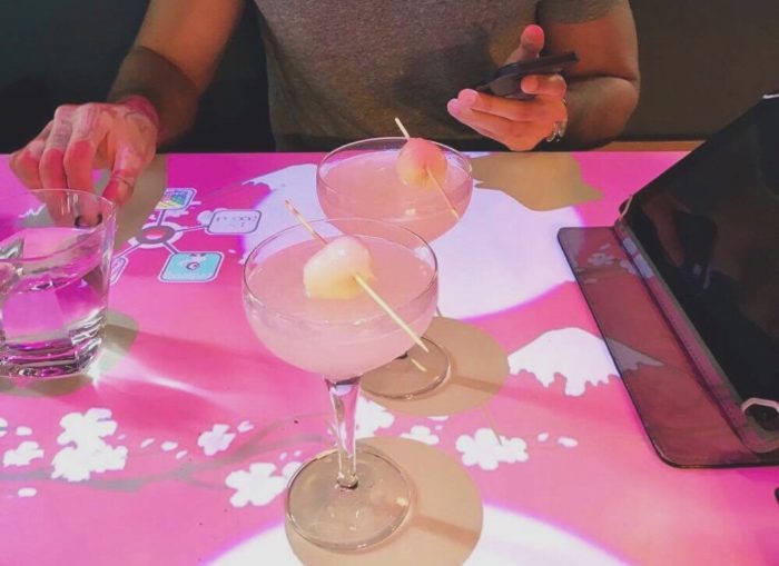 Inamo interactive table