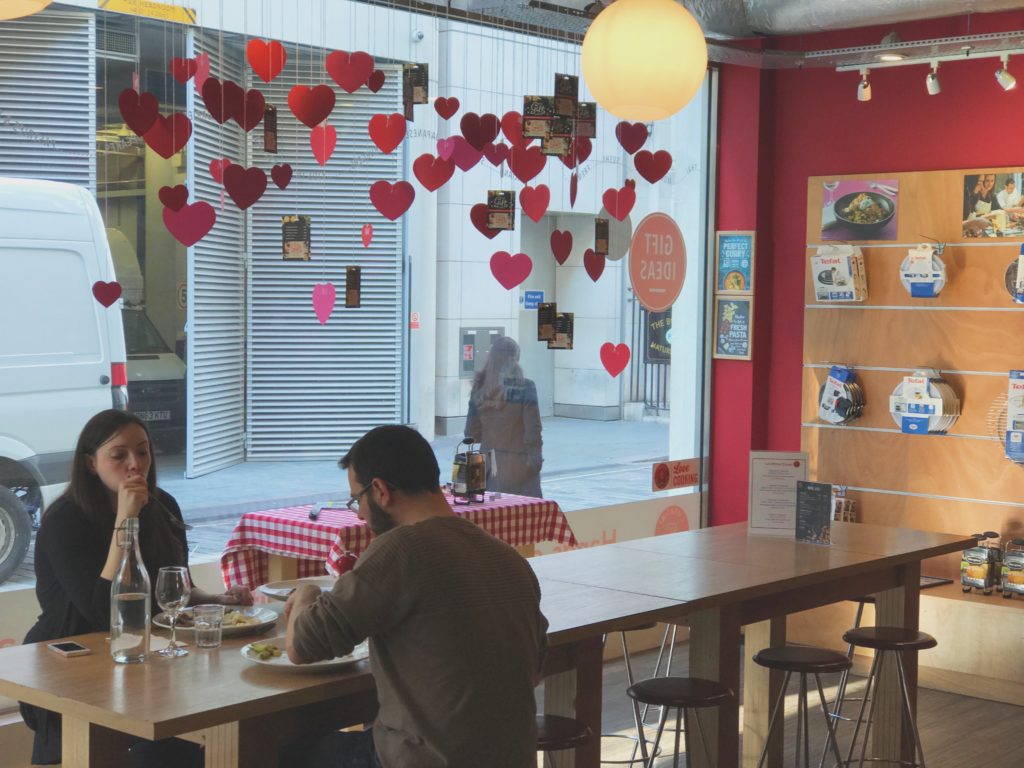 L'atelier des chefs inside, Bank