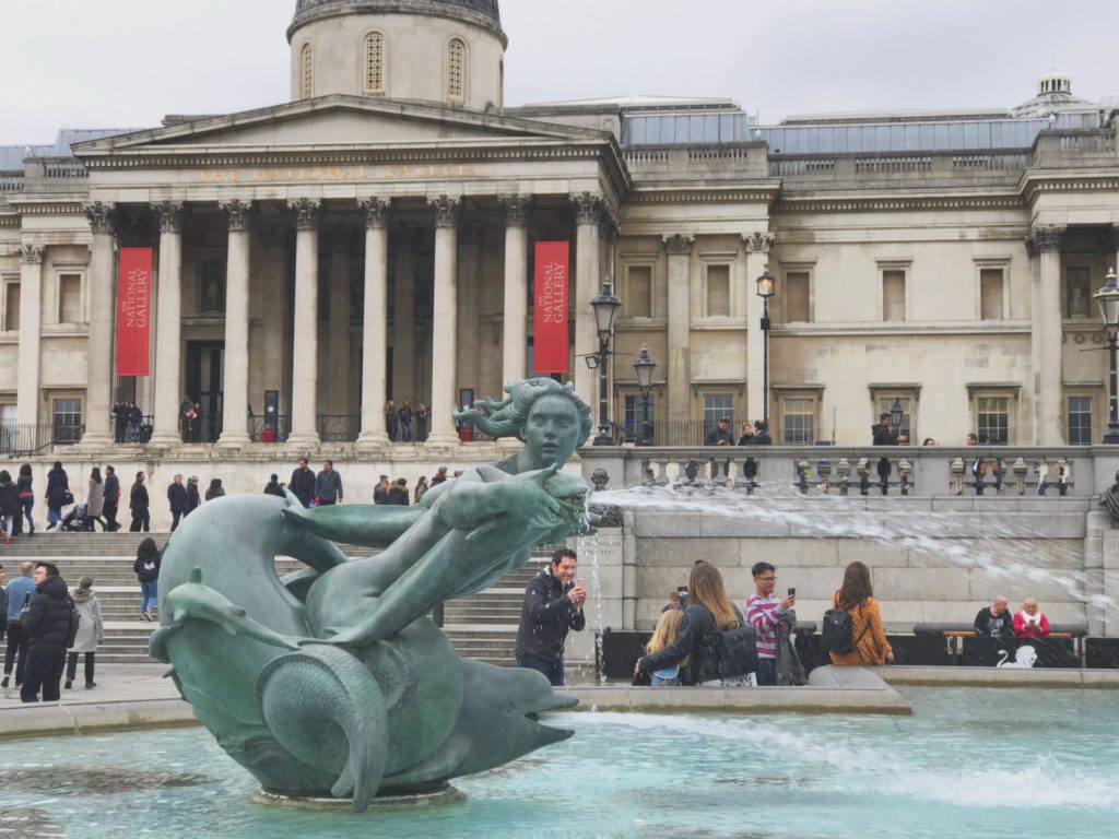 Fountain and The National Gallery