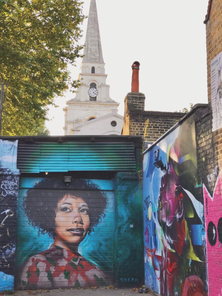 Shoreditch and Brick Lane graffiti