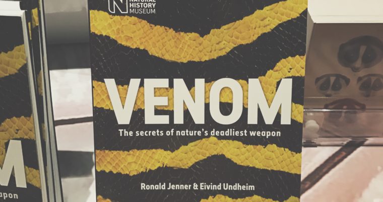 Venom exhibition in the Natural History Museum