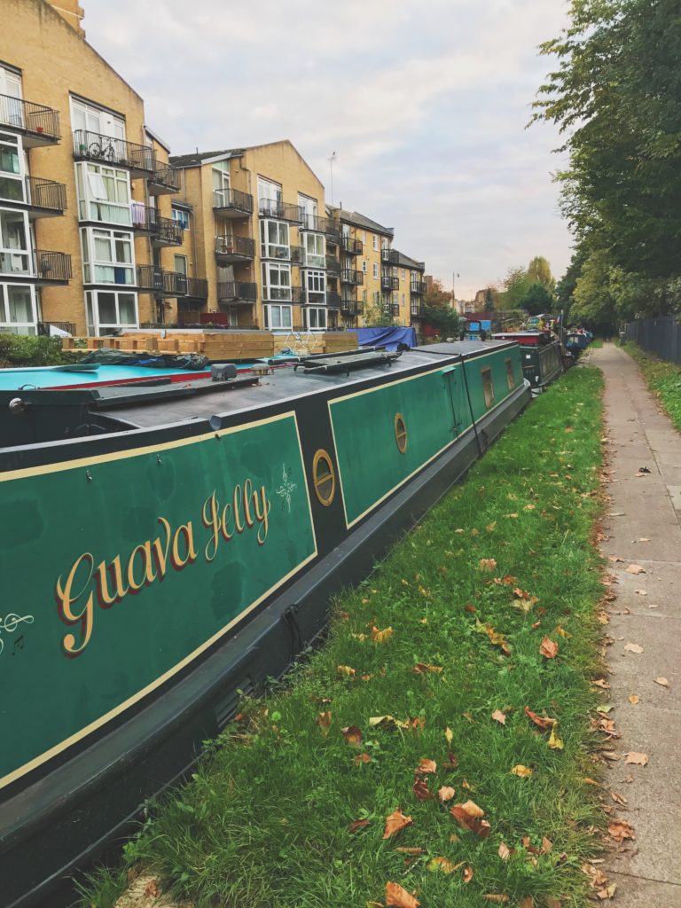 London canal walk